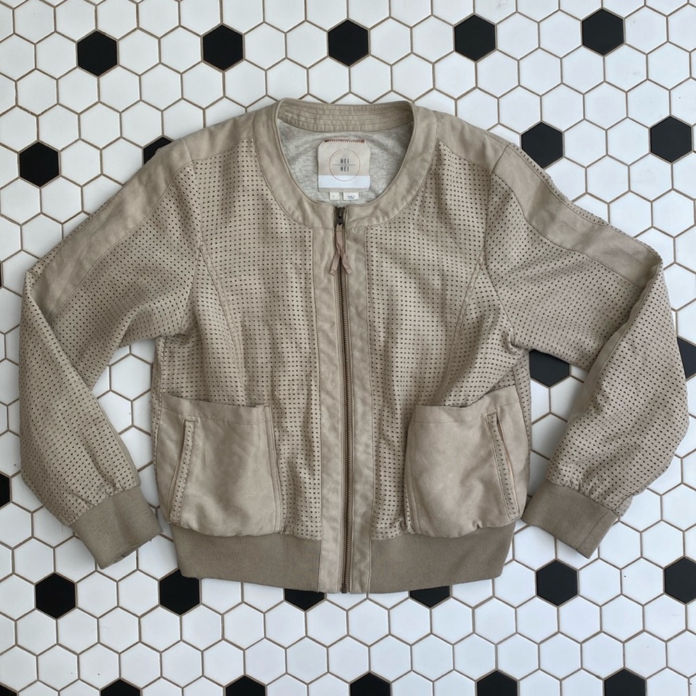 ANTHROPOLOGIE HEI HEI | SUEDE JACKET